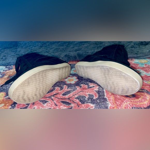 Steve Madden Sneakers Olympa-X High Heel Wedge Shoes
Black Suede Mesh 7.… - Picture 9 of 13